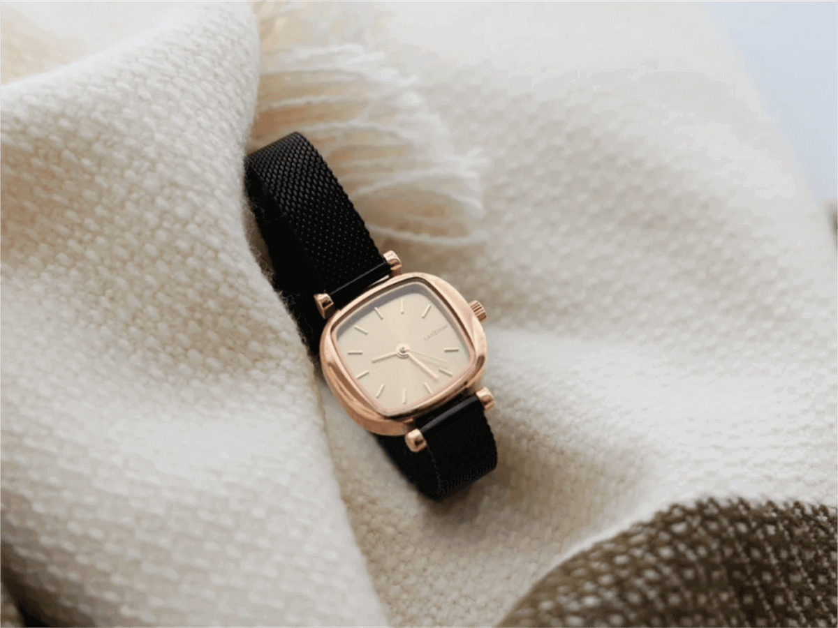 small square women's watch