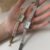 Chic Style Silver/Rose Gold Square Pearl Bracelet Watch
