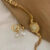 Chic Champagne Square Chain Watch for Women