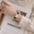 Modern Style Brown Round Leather Watch for Women