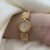 Classic Gold/Silver Round Slim Stainless Steel Women’s Watch