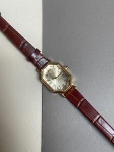 Chic Style Brown/Black Genuine Leather Watch