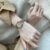 Vintage Style Brown/Blue Round Ladies Watch