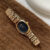 Classic Gold/Silver Oval Stainless Steel Bracelet Watch