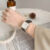 Chic Style Brown/Black Square Leather Watch for Women