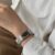 Minimalist Style Silver Oval Stainless Steel Wristwatch