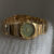 Vintage Style Green Round Face Ladies Wristwatch