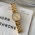 Dainty Silver/Gold Round Face Stainless Steel Watch