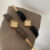 Chic Brown/Black Four Leaf Clover Leather Wristwatch