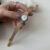 Vintage Style Gold/Silver Round Bracelet Watch for Women