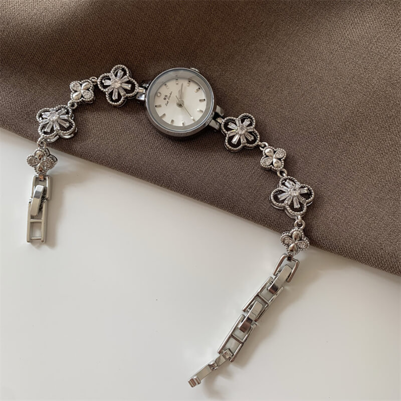 Dainty Gold/Silver Small Round Women’s Watch