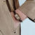 Classic Brown Oval Genuine Leather Wristwatch
