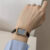 Minimalist Style Brown/Black Square Women's Watch