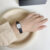 Vintage Style Black/Brown Barrel Leather Ladies Watch