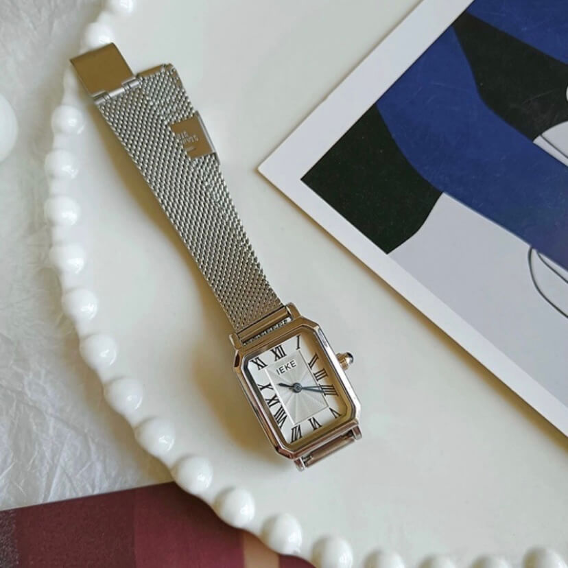 classic square watch