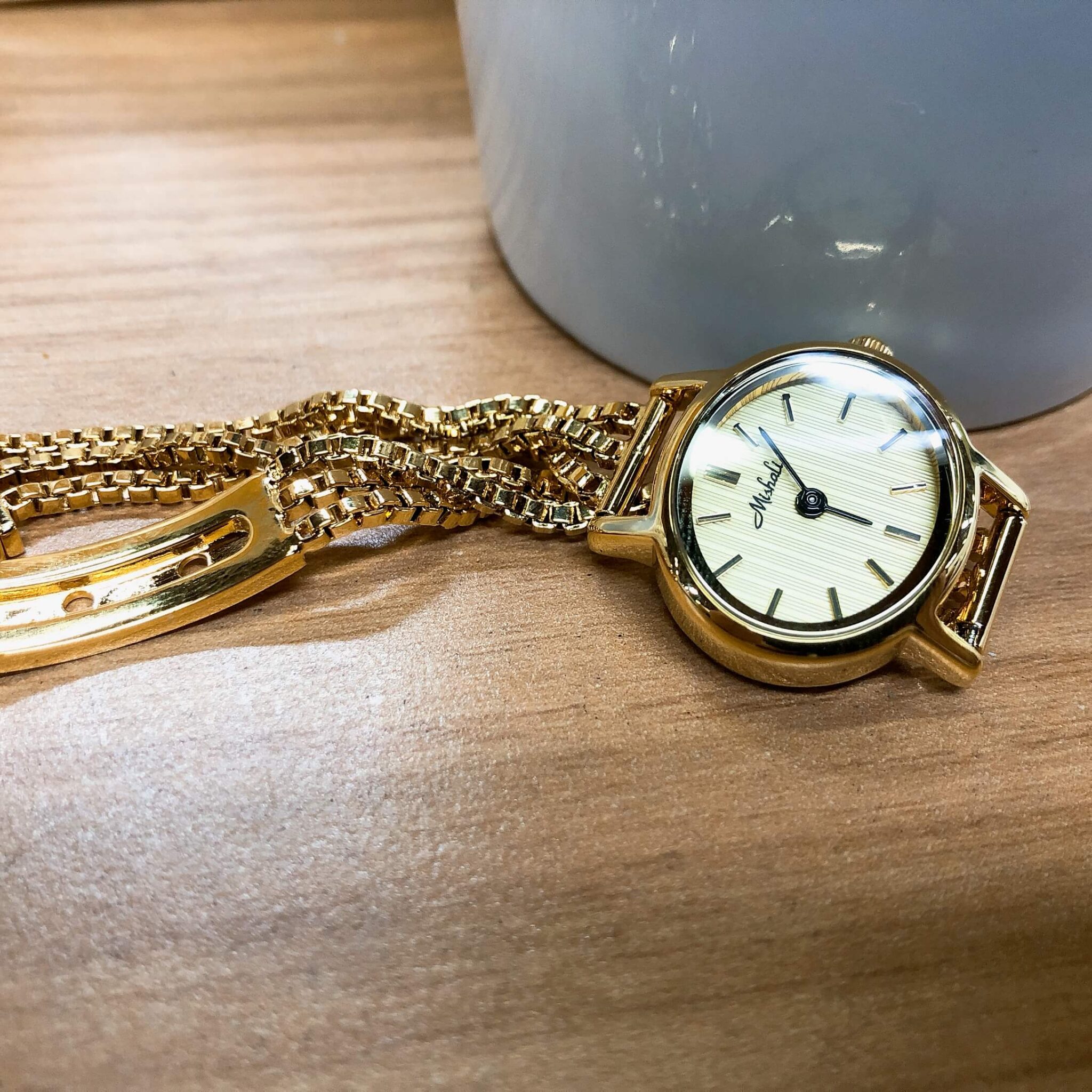 Dainty Gold Oval Face Bracelet Watch - WatchwithSun-Dainty & Chic ...