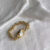 Elegant Gold Plated Square Watch