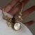 Bracelet charm watch for ladies