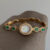 Vintage Style Green Zircon Bracelet Watch