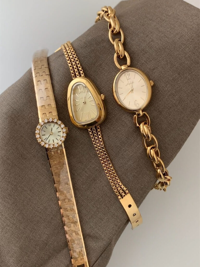 Gold Vintage Women's Watch