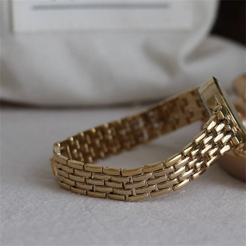 Chic Style Gold/Silver Round Bracelet Ladies Watch