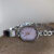 Chic Purple Mother of Pearl Face Bracelet Watch
