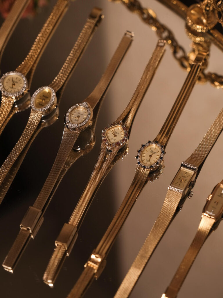 Collection of vintage watches for women