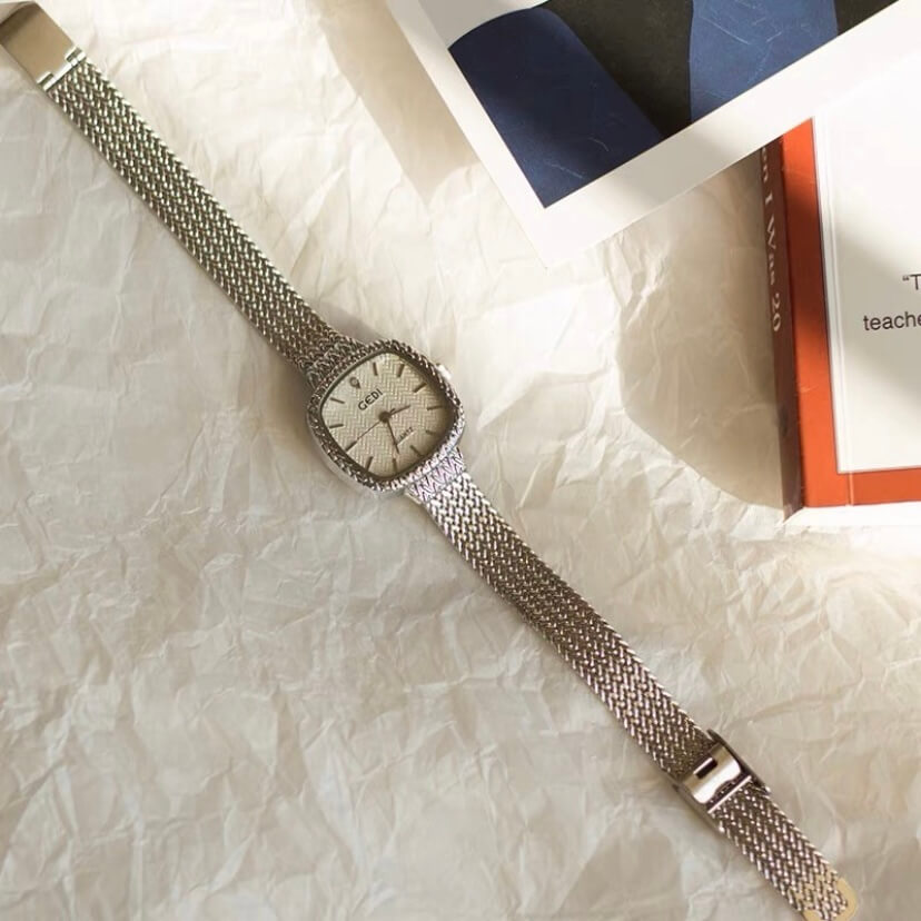 classic square watch