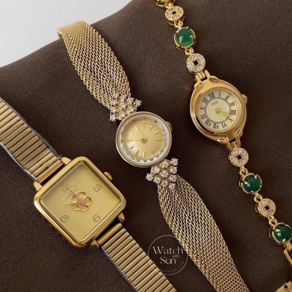 Watches with different dial patterns
