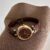 Vintage Roman Numeral Dial Brown Leather Watch
