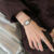 Chic Style Black Rectangle Leather Watch for Women