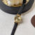 Chic Style Brown/Black Genuine Leather Watch for WomenChic Style Brown/Black Genuine Leather Watch for Women
