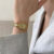 Vintage Style Gold/Silver Snake Head Shape Stainless Steel Watch