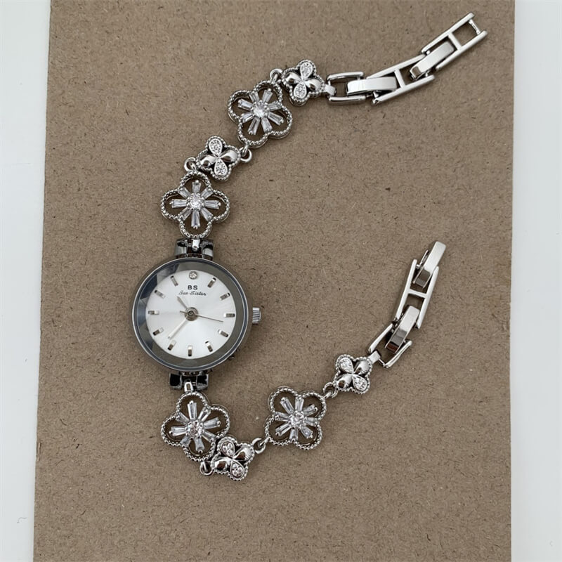 Dainty Gold/Silver Small Round Women’s Watch