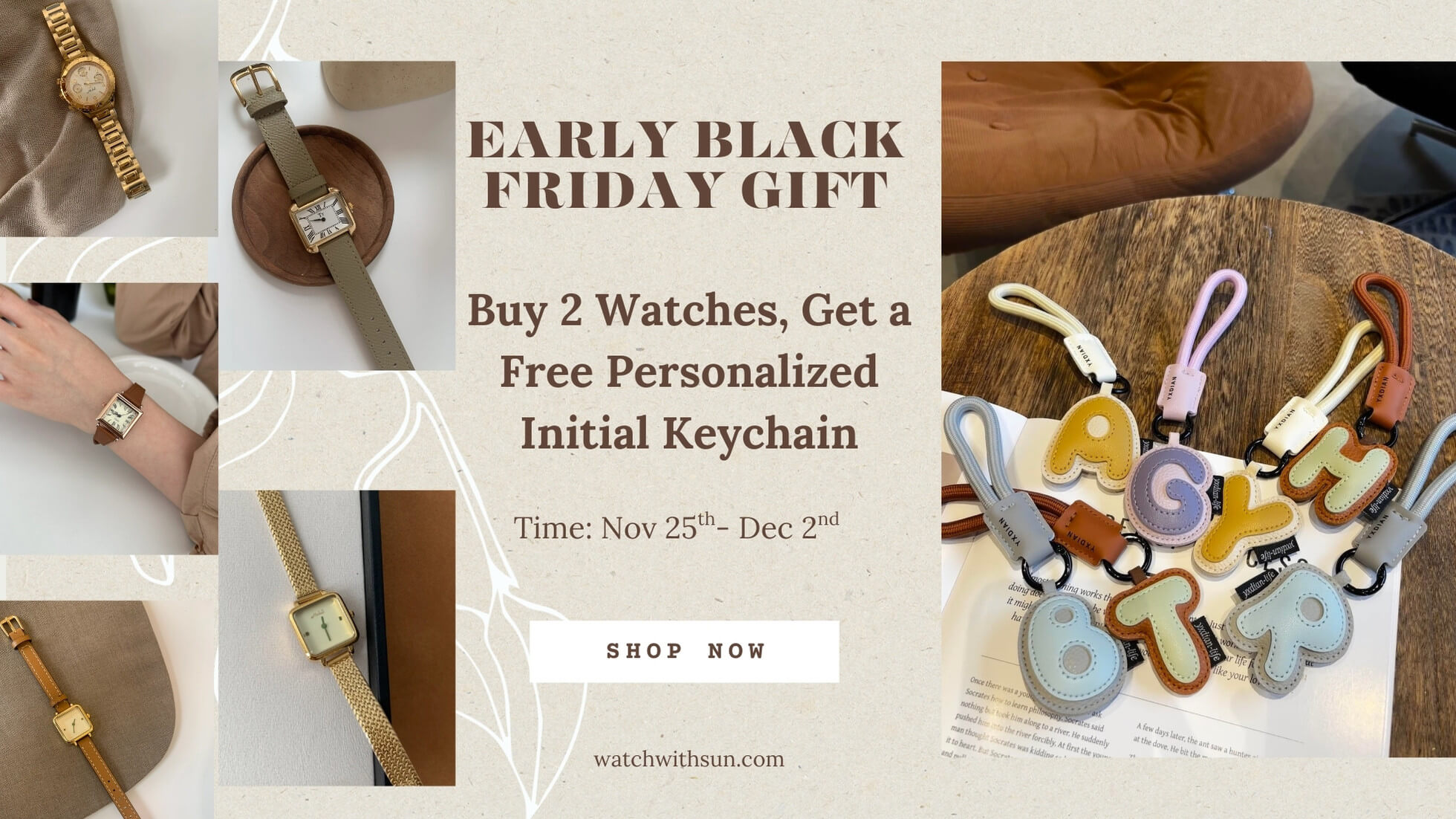 WatchwithSun BLACK FRIDAY GIFT