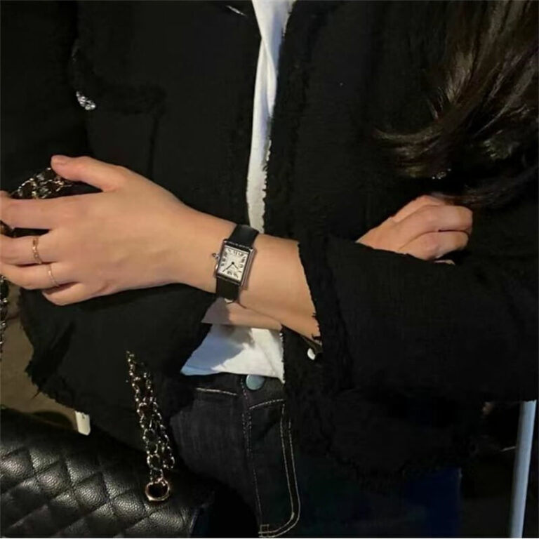 small square women's watch
