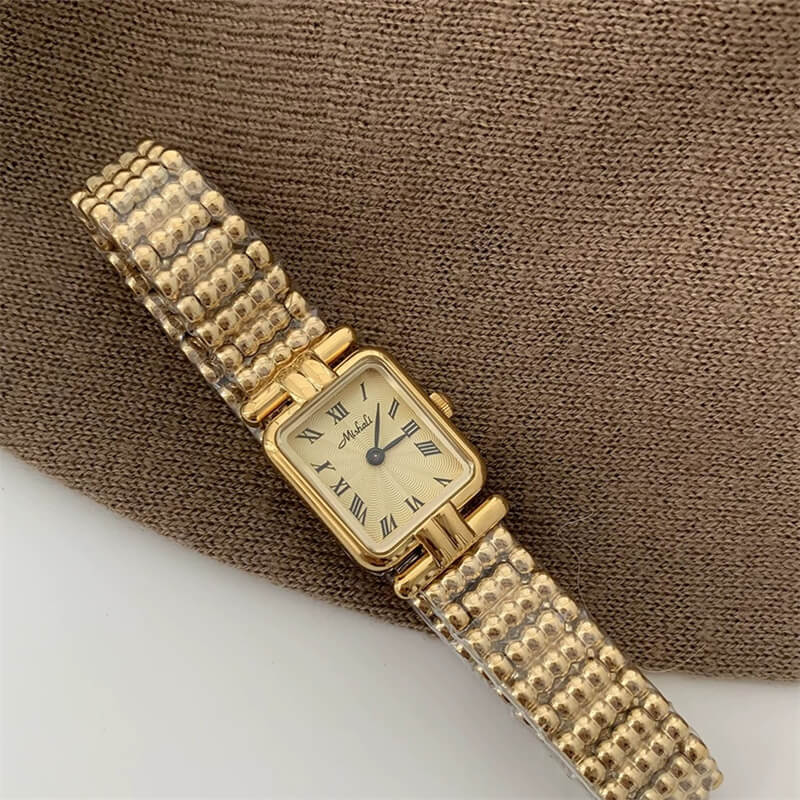 Rectangle Face Dainty Bracelet Watch