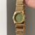 Vintage Style Green Round Face Ladies Wristwatch