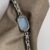 Dainty Silver-Blue Mother of Pearl Bracelet Ladies Watch