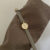 Classic Brown/Black/Grey Round LeatherLadies Watch