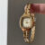 Minimalist Style Gold Round Face Chain Watch