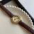 Vintage Style Brown/ Black Round Leather Women’s Watch