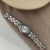 Small Round Face Silver Stainless Steel Watch