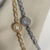 Medieval Style Gold/Silver Round Flip Bracelet Watch