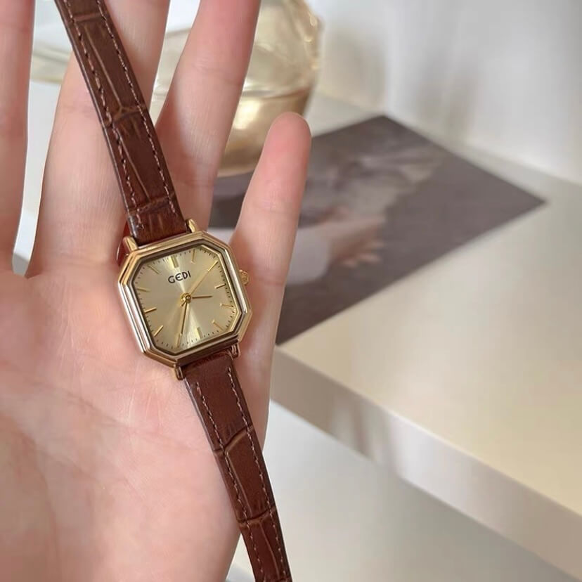 classic square watch