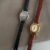 Minimalist Small Face Black/Brown Leather Watch