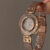 Chic Gold/Silver Round Face Watch for Women