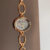 Women’s Oval Face Gold Bracelet Watch