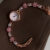 Dainty Gold Round Stainless Steel Bracelet Ladies Watch