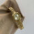 Classic Gold Mother of Pearl Square Watch
